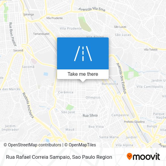 Rua Rafael Correia Sampaio map