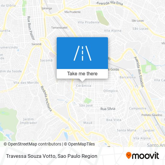 Travessa Souza Votto map