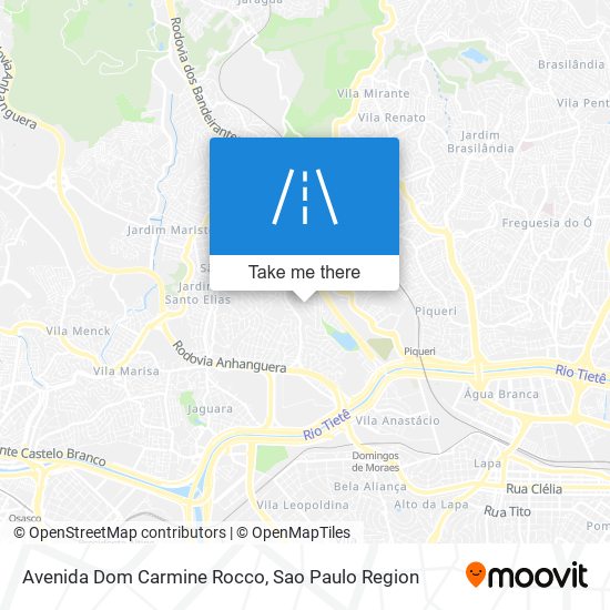 Avenida Dom Carmine Rocco map