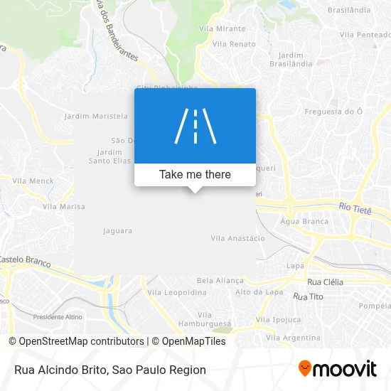 Rua Alcindo Brito map
