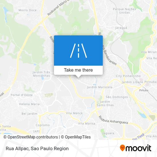 Rua Allpac map