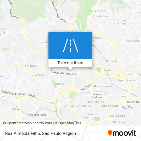 Rua Almeida Filho map