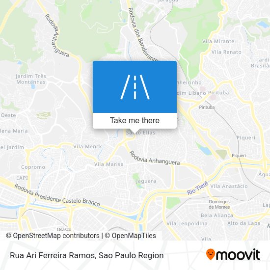 Rua Ari Ferreira Ramos map