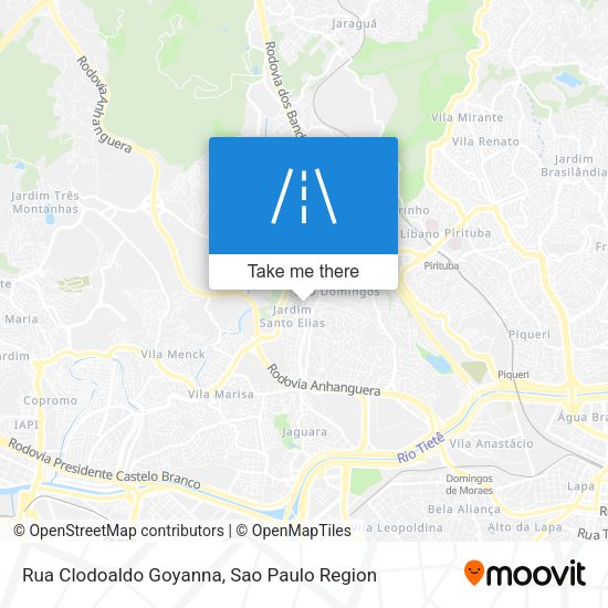 Rua Clodoaldo Goyanna map