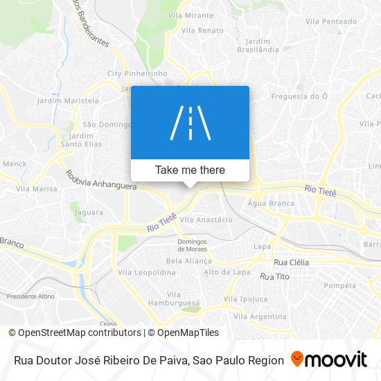 Mapa Rua Doutor José Ribeiro De Paiva