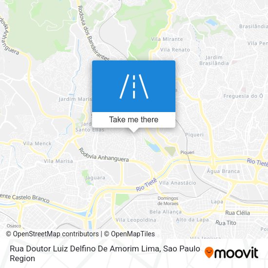 Rua Doutor Luiz Delfino De Amorim Lima map