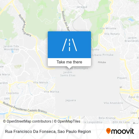 Rua Francisco Da Fonseca map