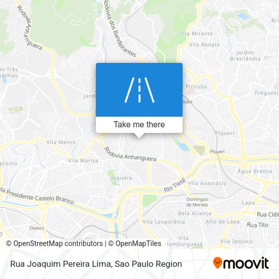 Rua Joaquim Pereira Lima map