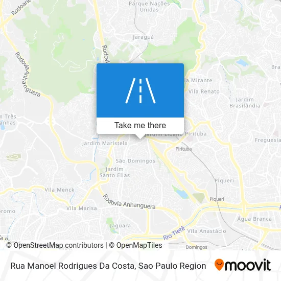 Rua Manoel Rodrigues Da Costa map