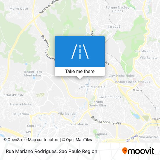 Rua Mariano Rodrigues map