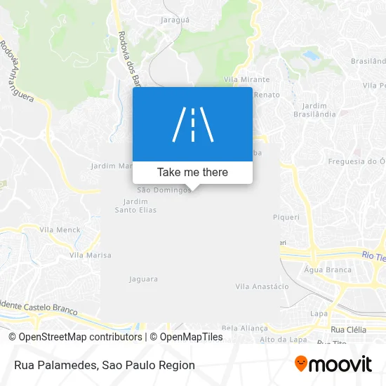 Rua Palamedes map
