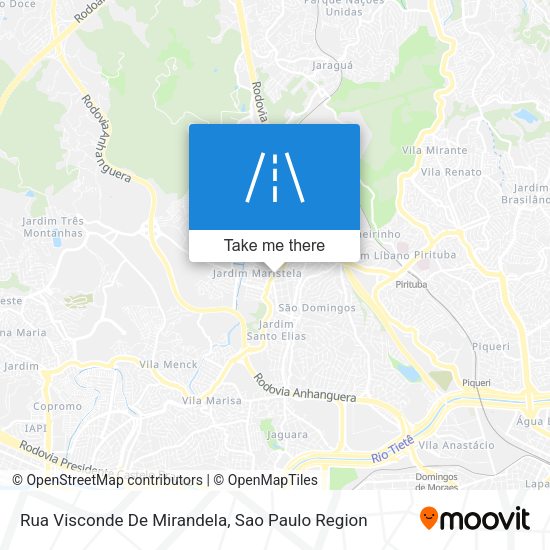 Rua Visconde De Mirandela map
