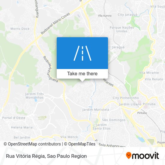Rua Vitória Régia map