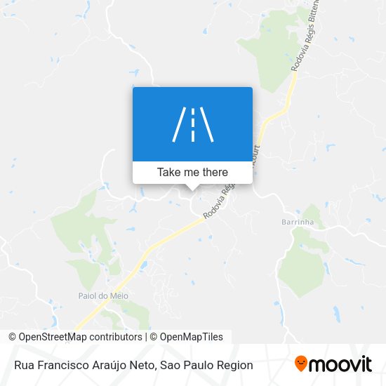 Rua Francisco Araújo Neto map
