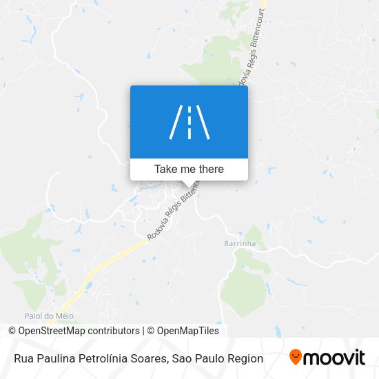Rua Paulina Petrolínia Soares map