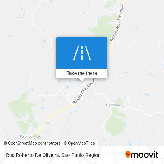 Rua Roberto De Oliveira map