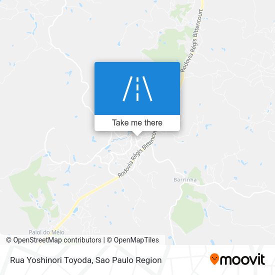Rua Yoshinori Toyoda map