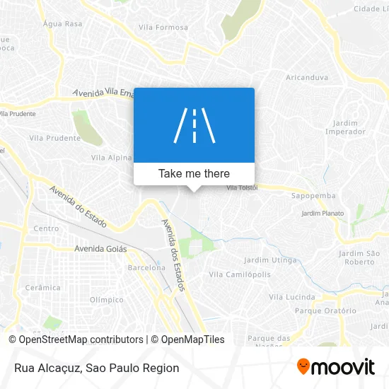 Rua Alcaçuz map