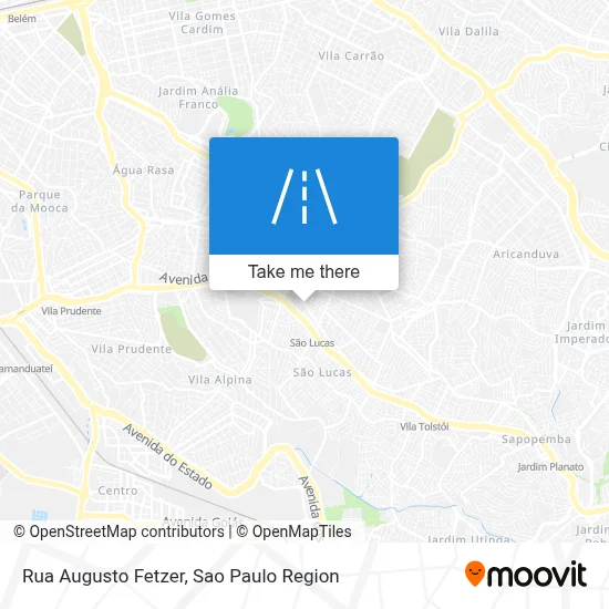 Rua Augusto Fetzer map