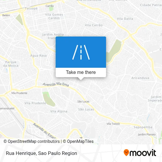 Rua Henrique map