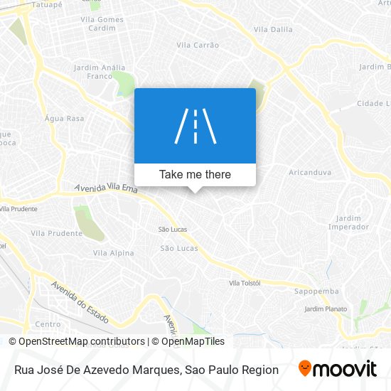 Rua José De Azevedo Marques map