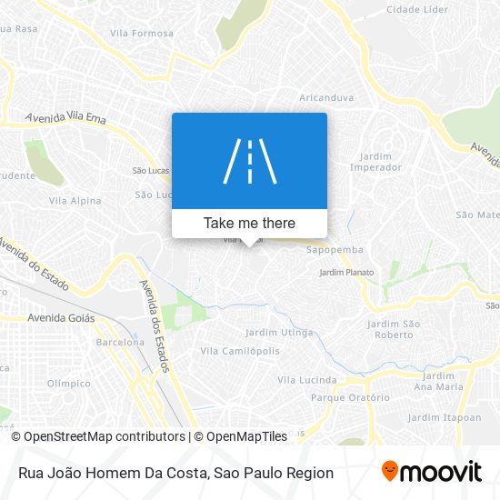 Rua João Homem Da Costa map