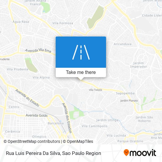 Rua Luis Pereira Da Silva map