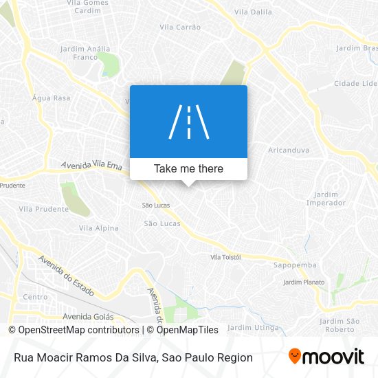 Rua Moacir Ramos Da Silva map