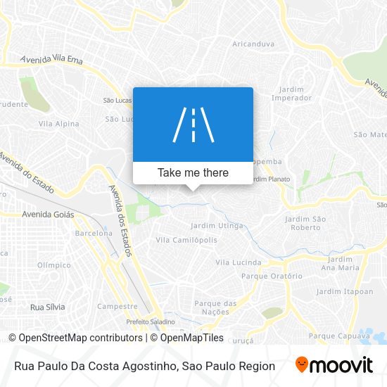 Rua Paulo Da Costa Agostinho map