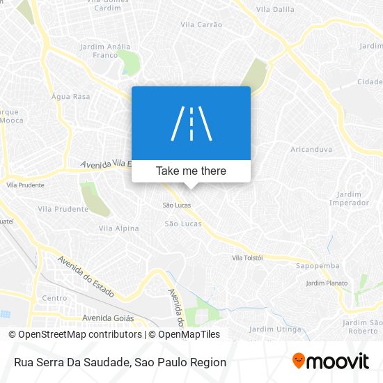 Rua Serra Da Saudade map