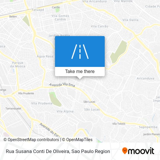 Rua Susana Conti De Oliveira map
