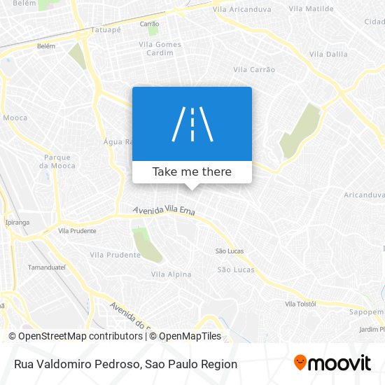 Rua Valdomiro Pedroso map