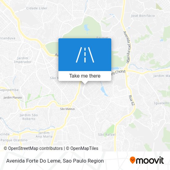 Avenida Forte Do Leme map