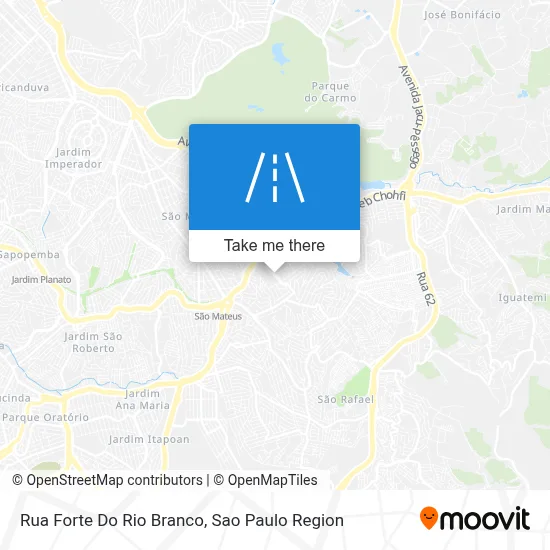 Rua Forte Do Rio Branco map