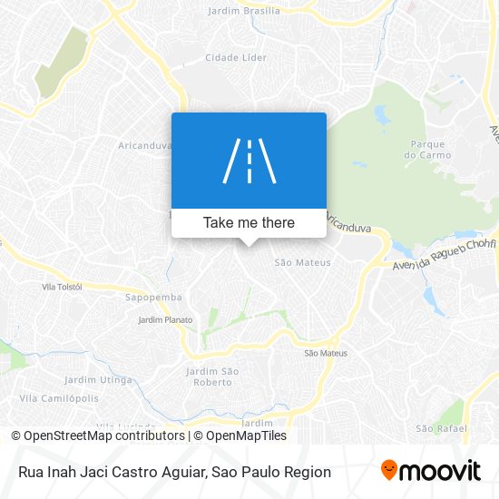 Rua Inah Jaci Castro Aguiar map