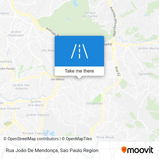 Rua João De Mendonça map