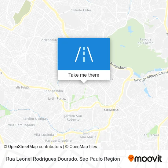 Rua Leonel Rodrigues Dourado map