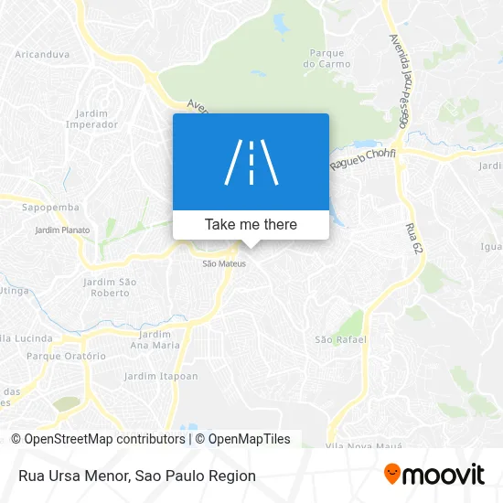 Rua Ursa Menor map