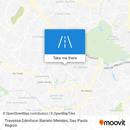 Travessa Edmilson Barreto Mendes map