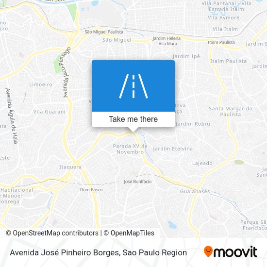 Avenida José Pinheiro Borges map