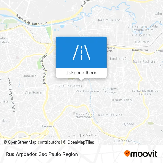 Rua Arpoador map