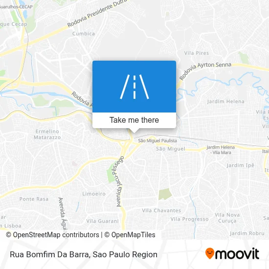 Rua Bomfim Da Barra map