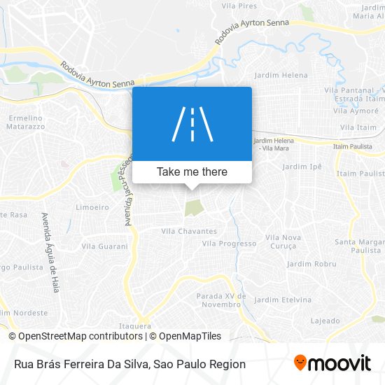 Rua Brás Ferreira Da Silva map