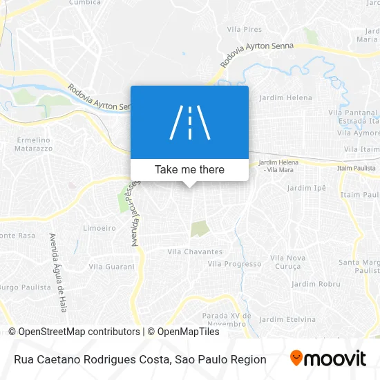 Rua Caetano Rodrigues Costa map