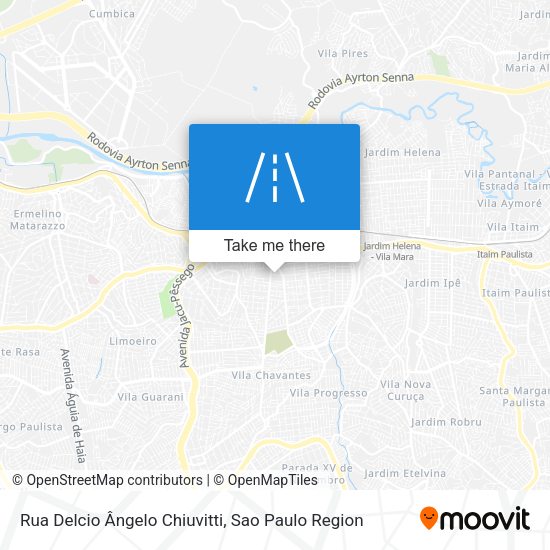 Rua Delcio Ângelo Chiuvitti map