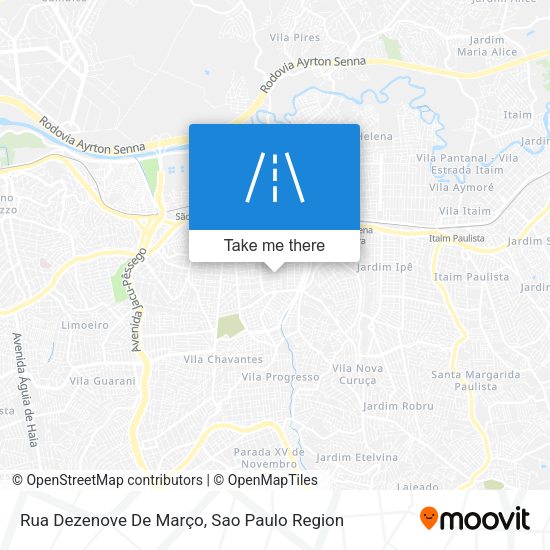 Rua Dezenove De Março map