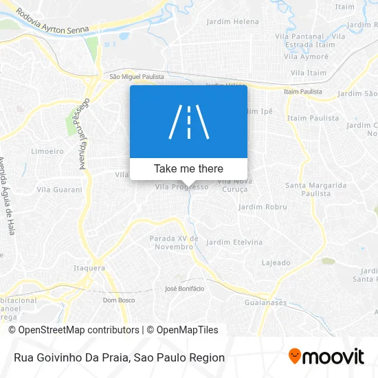 Rua Goivinho Da Praia map