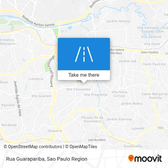 Rua Guarapariba map