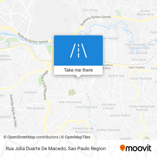 Mapa Rua Júlia Duarte De Macedo