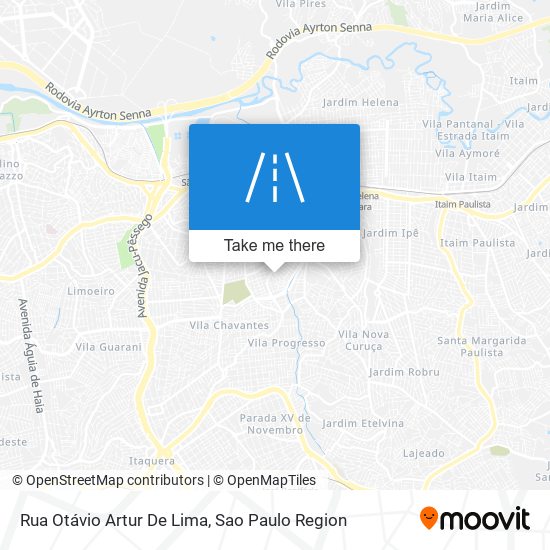 Rua Otávio Artur De Lima map